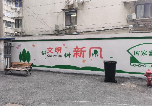 弥勒社区墙绘